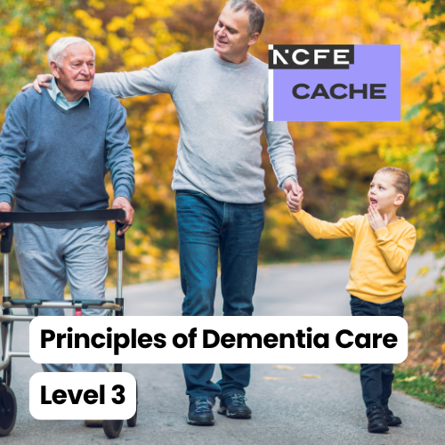 Certificate in Understanding the Principles of Dementia Care Level 3